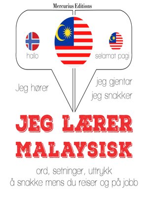 cover image of Jeg lærer malayisk
